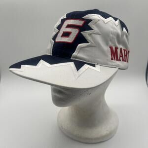 Vintage Mark Martin Shockwave Hat Snapback Inko Valvoline Nascar